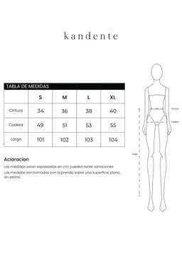 Pantalón sastrero cinto de Kandente en Pantalones para argentina