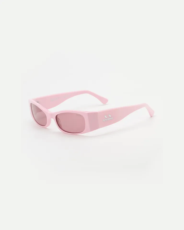Gafas de sol de acetato rosa con lentes polarizados y patillas ajustables de Ay Not Dead en Anteojos para argentina