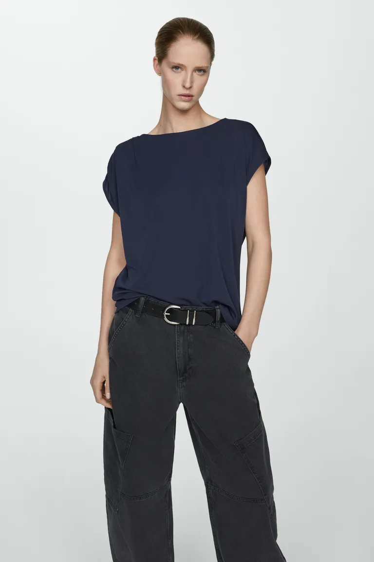 Remera oversize manga corta de Mango en Remeras para argentina
