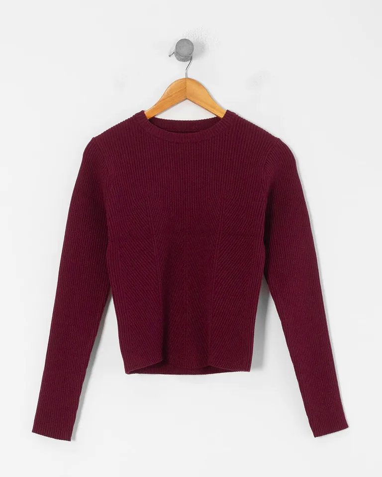 Sweater Ajustado Básico de Sky en Buzos y Sweaters para argentina