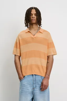 Chomba punto rayas textura de Pull&Bear en Remeras y Polos para argentina