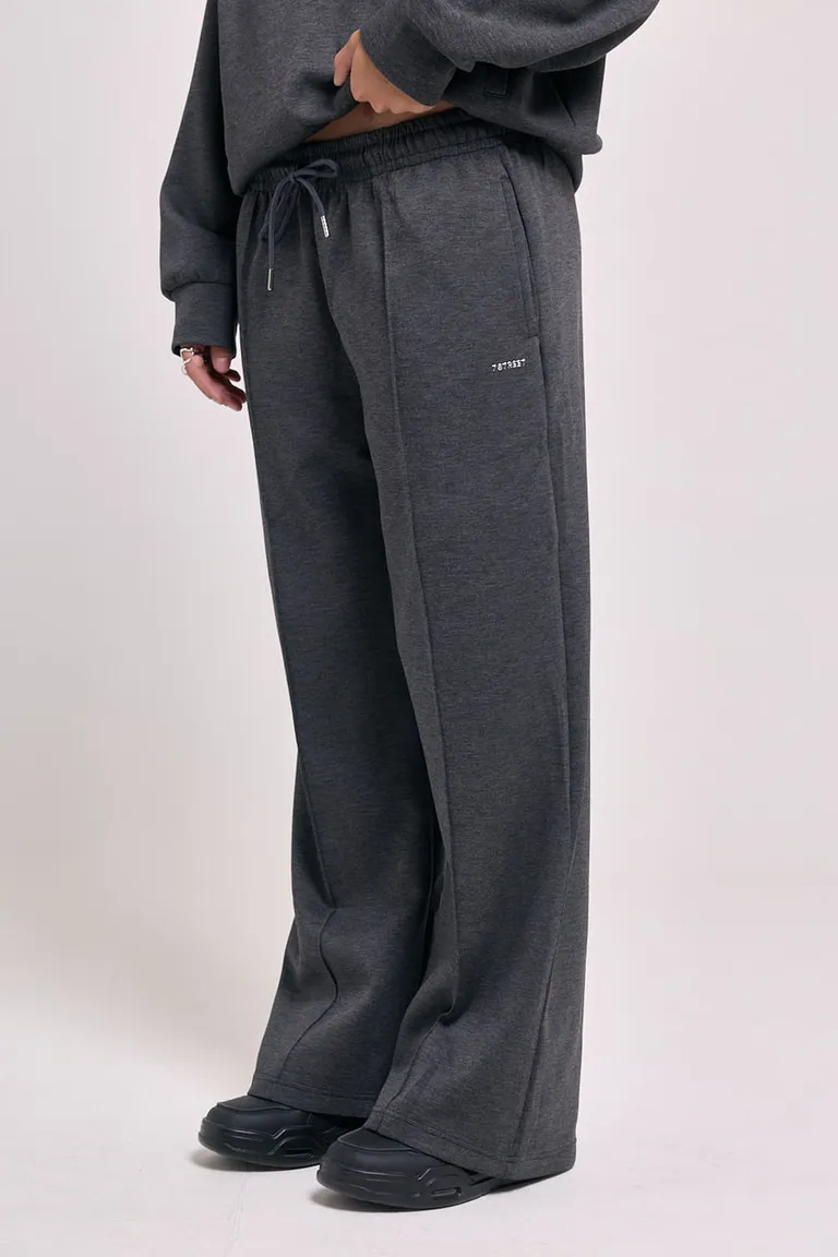 Pantalón deportivo de corte recto con cintura elástica, cordones de ajuste y bolsillos laterales funcionales de 47 Street en Pantalones para argentina