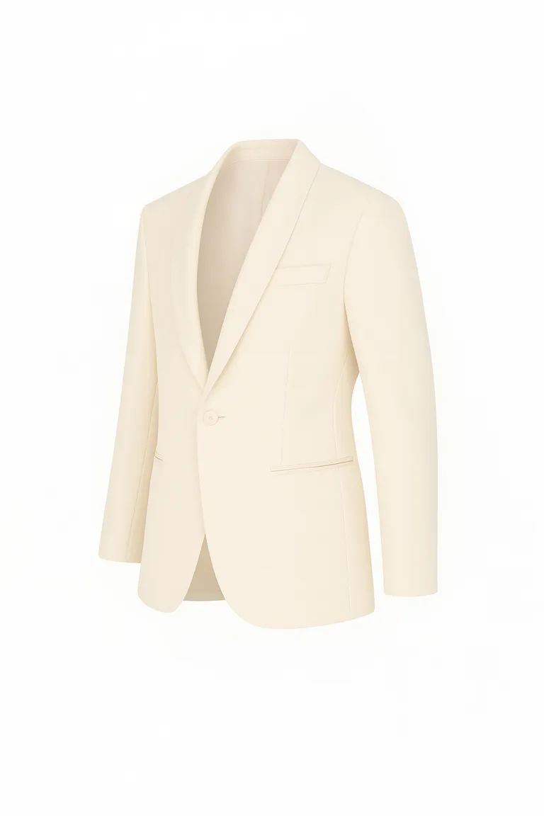 Blazer en crepe blanco, prenda formal y atemporal para looks elegantes y estilosos de Naíma en Blazers para argentina