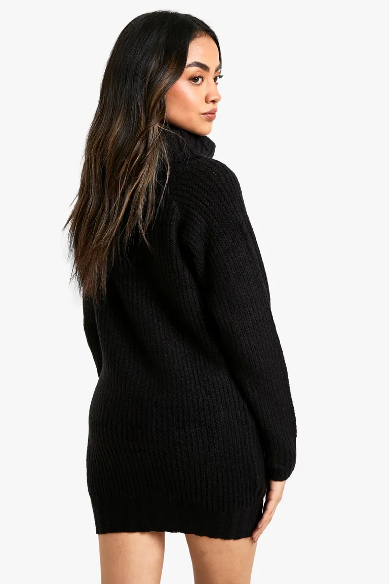 Vestido sweater bardot rib de Boohoo en Buzos y Sweaters para argentina