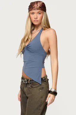Top halter susanna asimétrico de Edikted en Tops para argentina