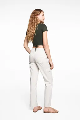 Remera punto con lazo de Mango Teen en Tops para argentina