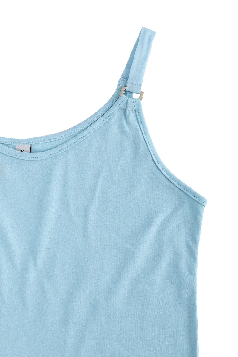 Remera de jersey de algodón con detalles en seda - Prenda versátil y elegante para mujer de Kill en Remeras para argentina