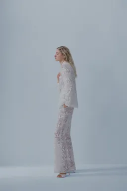 Pantalón traje guipur de Mango en Pantalones para argentina