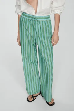 Pantalón recto rayas de Mango en Pantalones para argentina