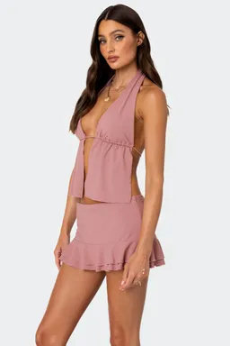 Top kobi con espalda descubierta de Edikted en Tops para argentina