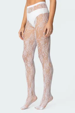 Medias red con encaje de Edikted en Ropa Interior y Medias para argentina