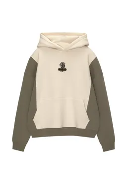 Sudadera capucha mangas contraste de Pull&Bear en Buzos y Sweaters para argentina