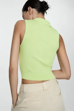 Top punto cremallera de Mango en Tops para argentina