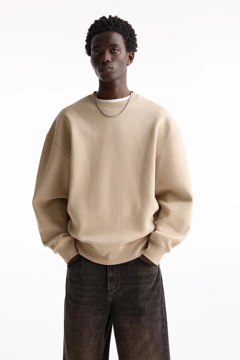 Sudadera básica cuello redondo de Pull&Bear en Buzos y Sweaters para argentina