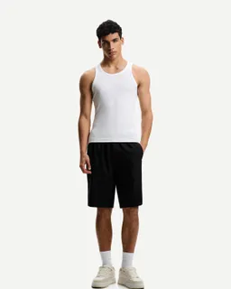 Bermuda jogger suelta con lino de Bershka en Bermudas y Shorts para argentina