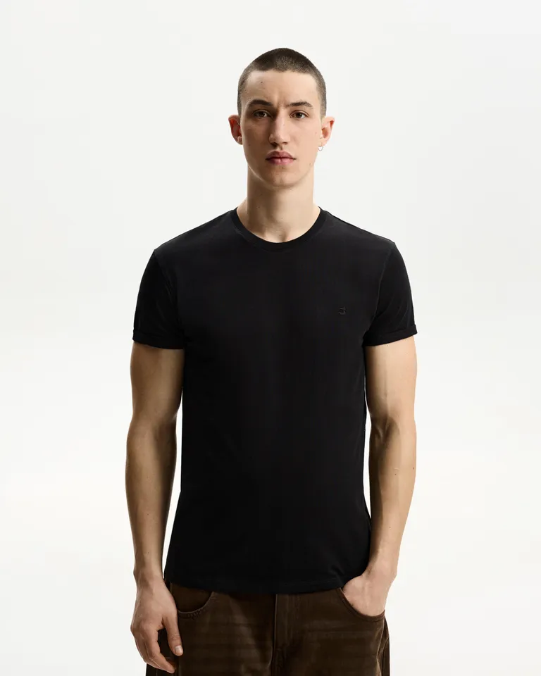 Remera bordada manga corta de Bershka en Remeras y Polos para argentina