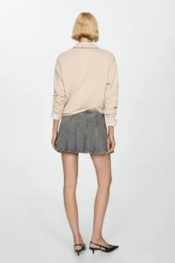 Minifalda jean tableada de Mango en Faldas para argentina