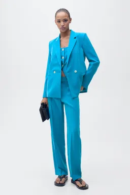 Pantalón recto traje de Mango en Pantalones para argentina