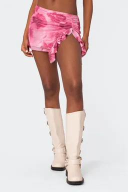 Mini falda volados malla wanda de Edikted en Swimwear y Beachwear para argentina