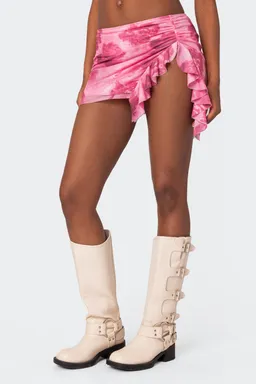 Mini falda volados malla wanda de Edikted en Swimwear y Beachwear para argentina