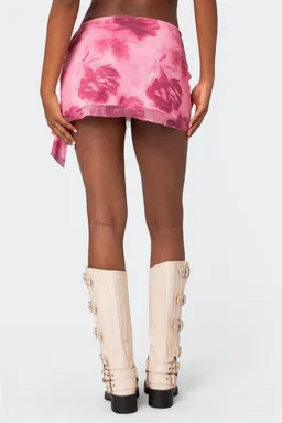 Mini falda volados malla wanda de Edikted en Swimwear y Beachwear para argentina
