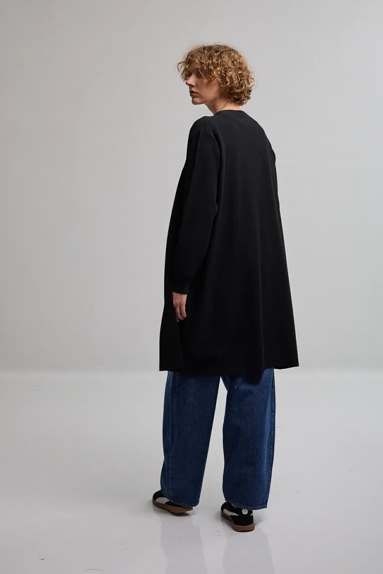 Cardigan de hilo largo con mangas largas y bolsillos laterales de Kill en Buzos y Sweaters para argentina