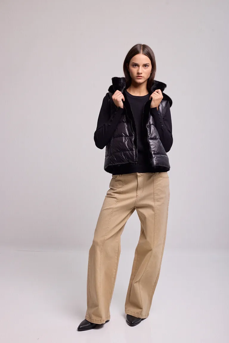 Chaleco reversible con capucha y cierre frontal de Kill en Chalecos para argentina