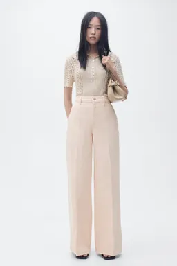 Jeans wideleg tiro alto de Mango en Pantalones para argentina