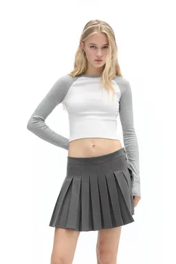 Remera manga larga raglán de Pull&Bear en Remeras para argentina