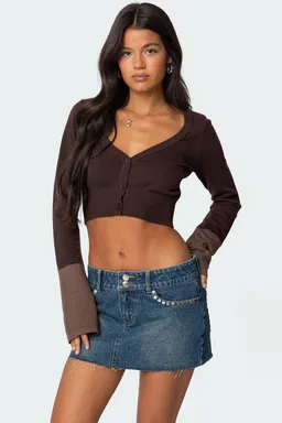 Cardigan con mangas acampanadas de Edikted en Buzos y Sweaters para argentina