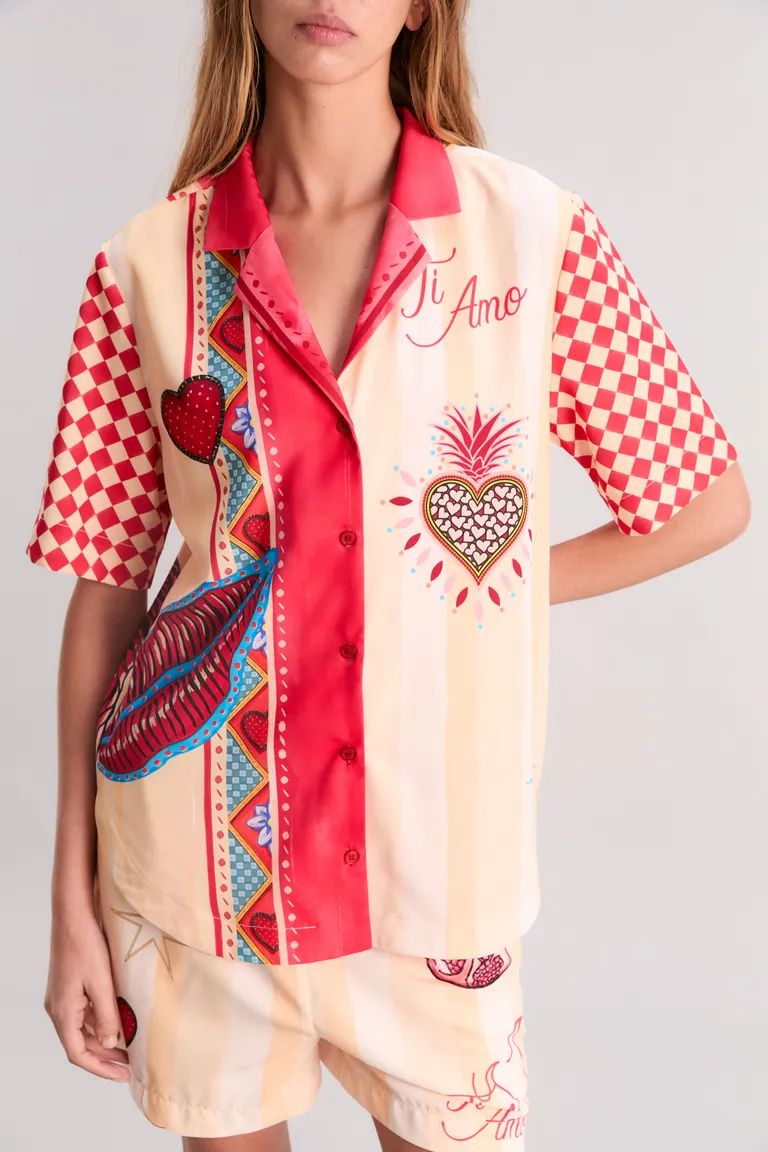 Conjunto de Top y Shorts Ti Amo - Prenda Femenina de Swimwear Exclusiva de Kosiuko en Swimwear y Beachwear para argentina