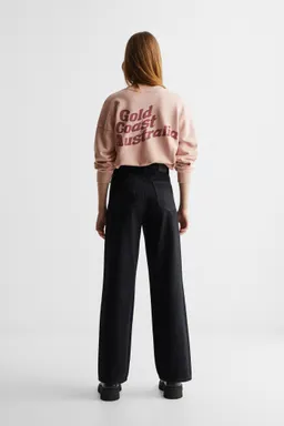 Jean wideleg roto decorativo de Mango Teen en Pantalones para argentina