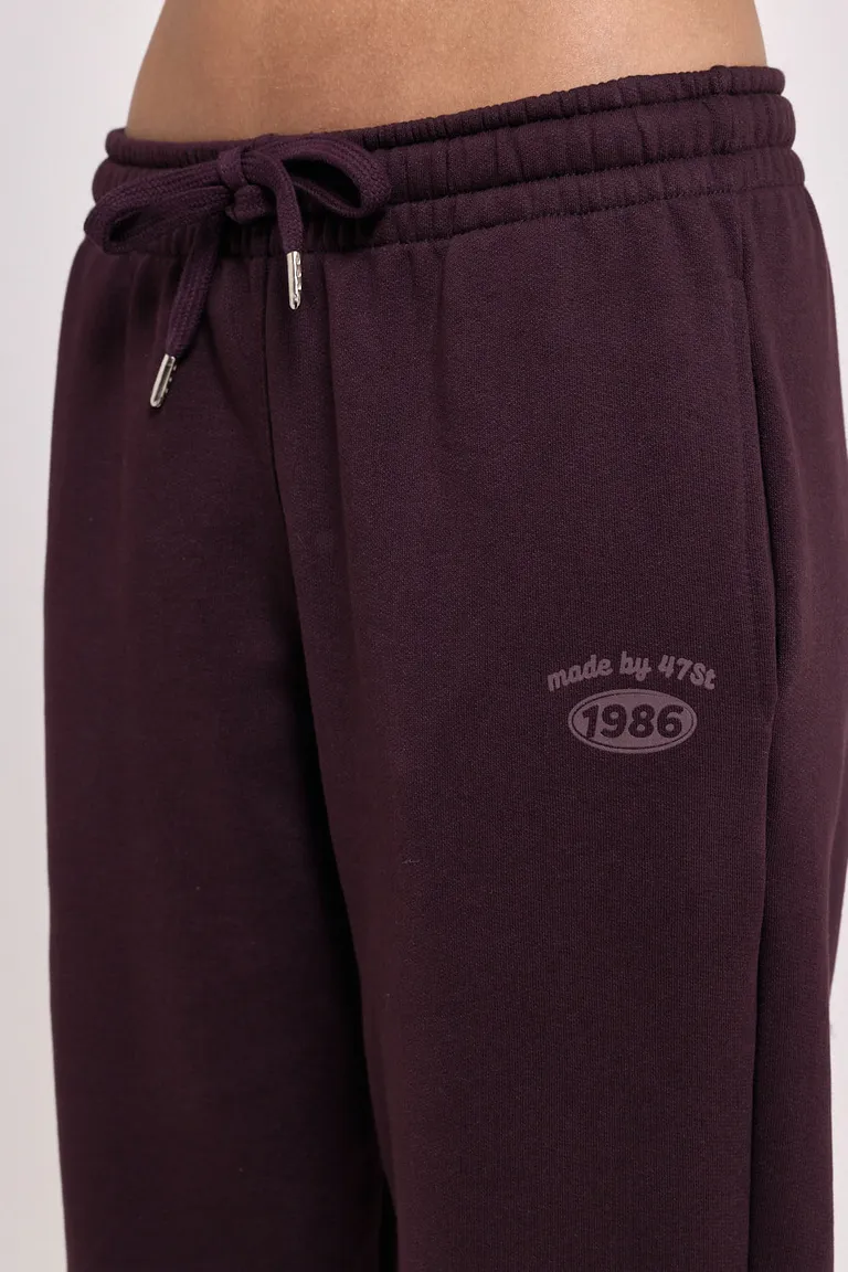 Pantalón estilo babucha con calce holgado bolsillos laterales y ajuste en cintura de 47 Street en Pantalones para argentina