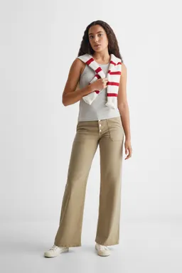 Top canalé algodón de Mango Teen en Tops para argentina