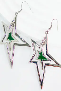 Aros forma estrella de Exotica Accesorios en Bijouterie para argentina