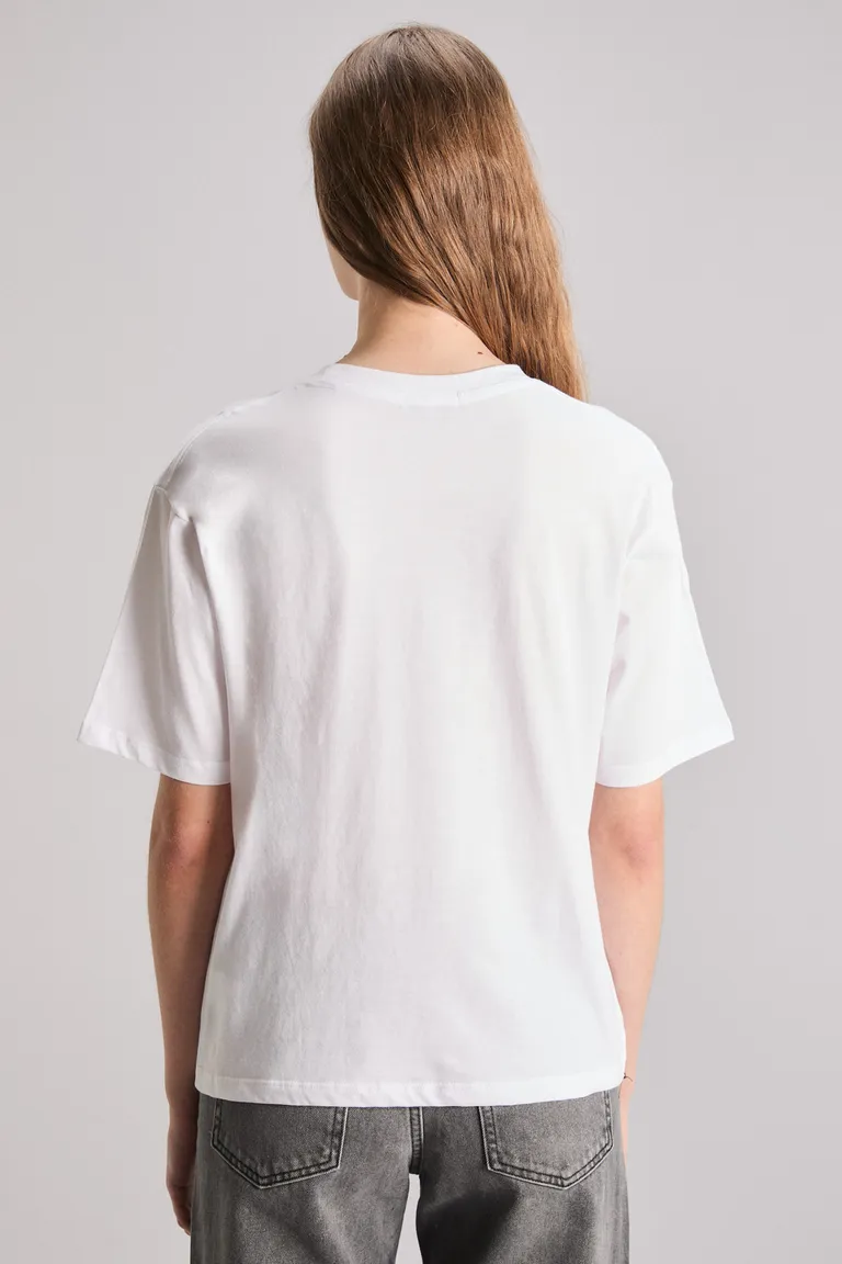 Remera de algodón con estampado gráfico 'Tastes like paradise' de Kosiuko en Remeras para argentina