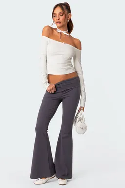 Leggings acampanados naomi de Edikted en Pantalones para argentina