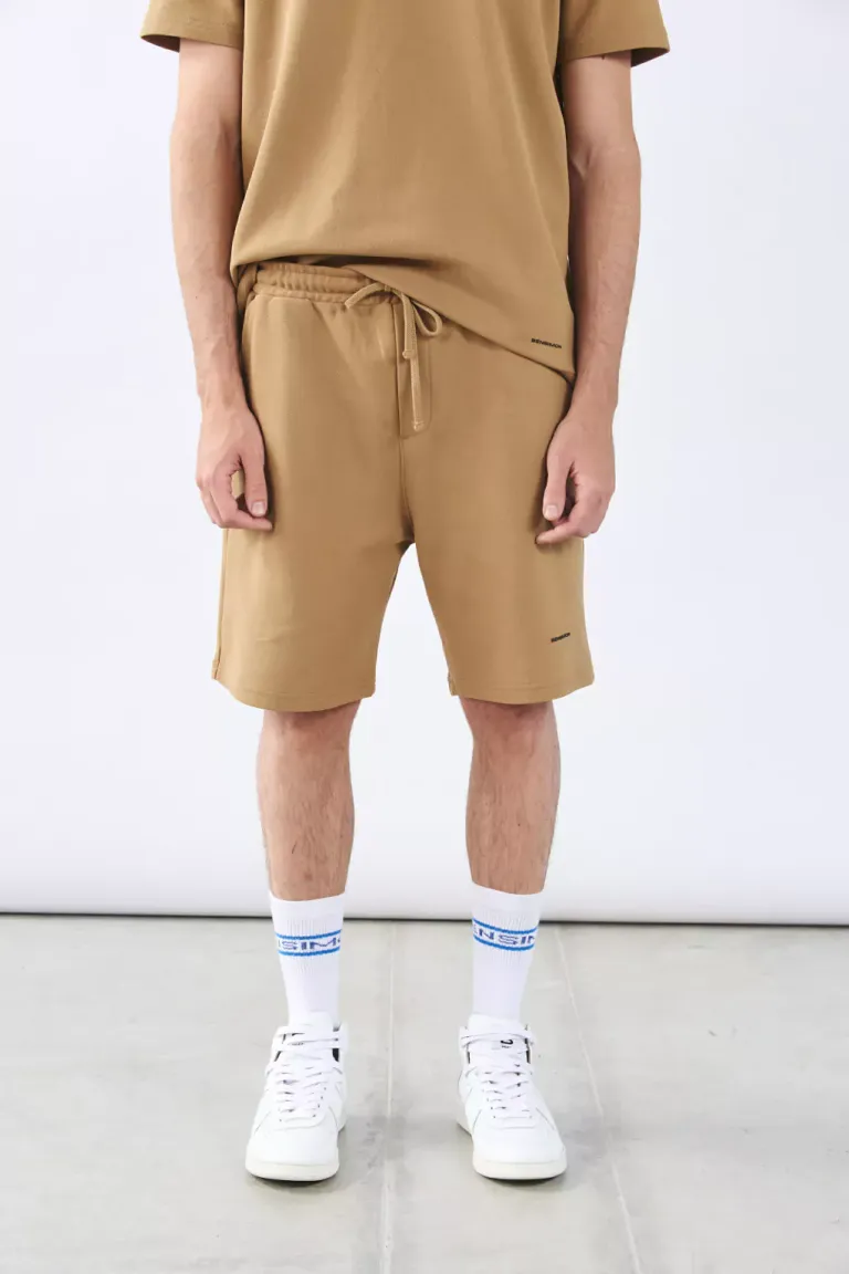 Bermuda de pique regular con cintura elástica y bolsillos laterales de Bensimon en Bermudas y Shorts para argentina