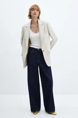 Jeans wideleg loose tiro bajo de Mango en Pantalones para argentina