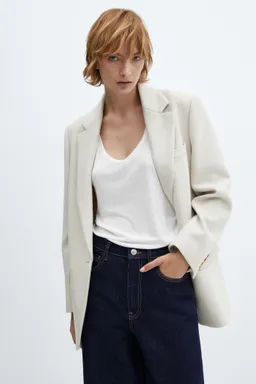 Jeans wideleg loose tiro bajo de Mango en Pantalones para argentina