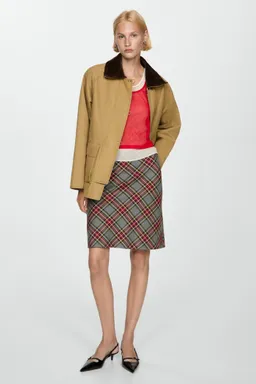 Top lyocell combinado de Mango en Tops para argentina