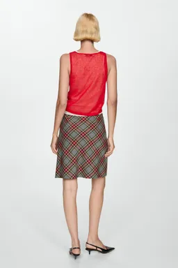 Top lyocell combinado de Mango en Tops para argentina