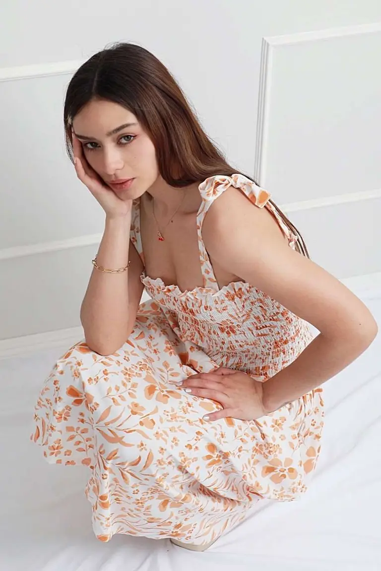 Vestido con Volantes de Hesed en Vestidos para argentina