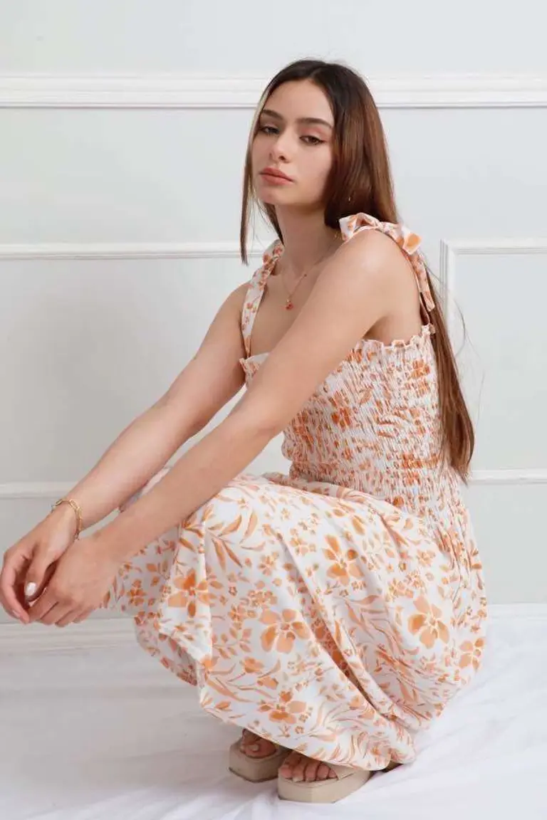 Vestido con Volantes de Hesed en Vestidos para argentina