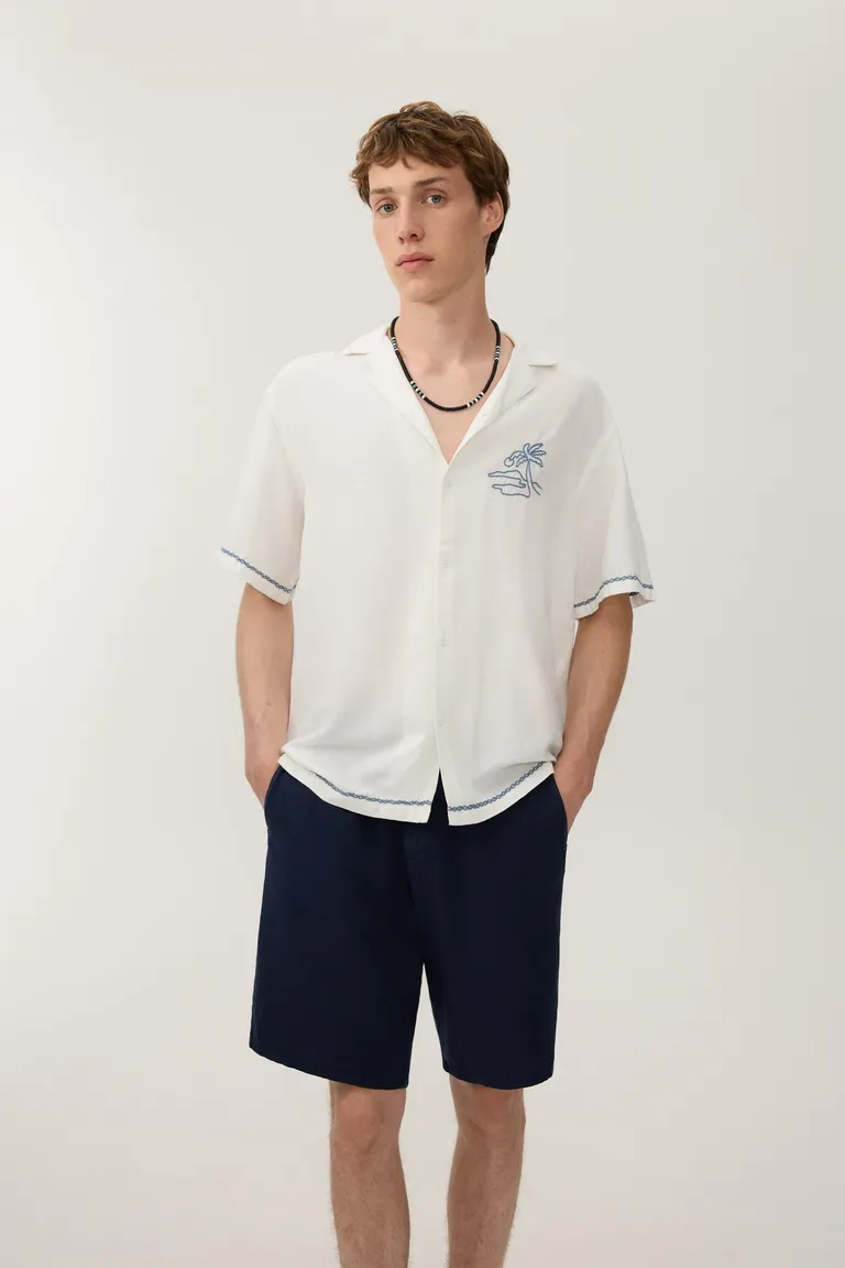 Camisa resort con bordado de Lefties en Camisas para argentina