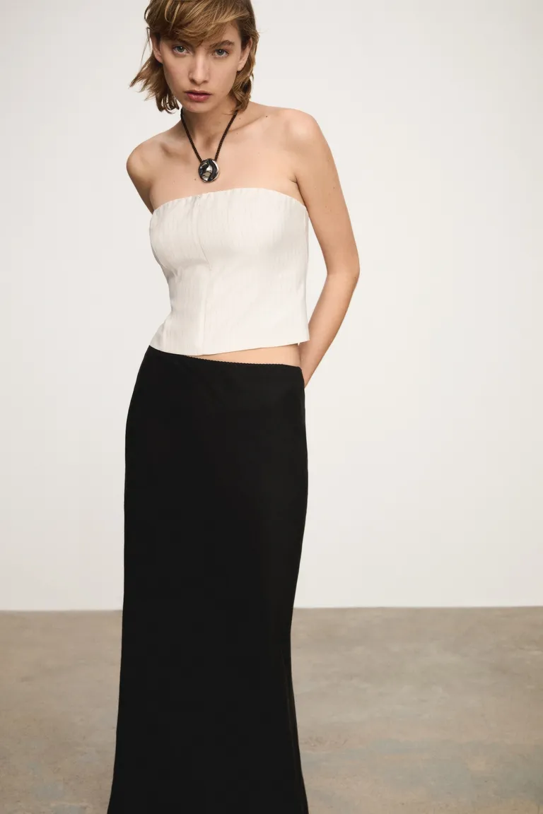 Top bandeau rayas de Mango en Tops para argentina