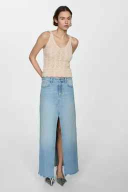 Top punto calados de Mango en Tops para argentina