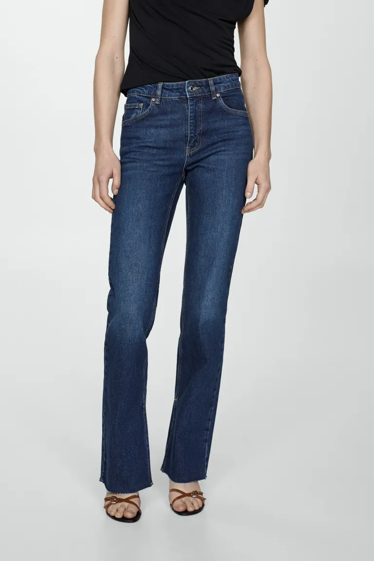 Jeans rectos aberturas de Mango en Pantalones para argentina