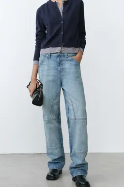 Jeans wide leg decorativos de Mango en Pantalones para argentina