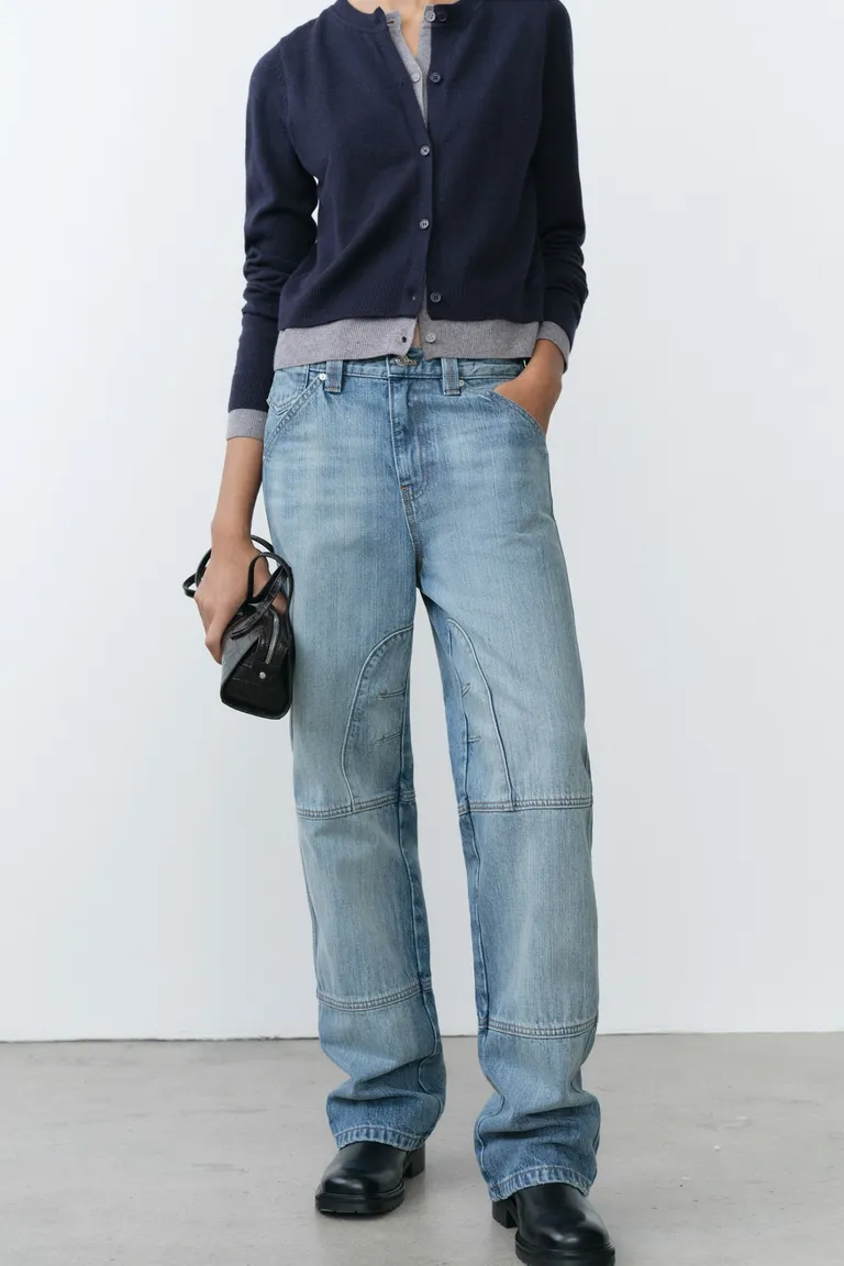 Jeans wide leg decorativos de Mango en Pantalones para argentina